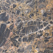 golden galaxy marble with fossil texture
