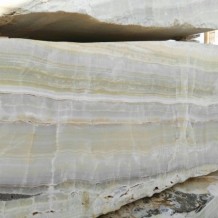 White onyx with light green veins